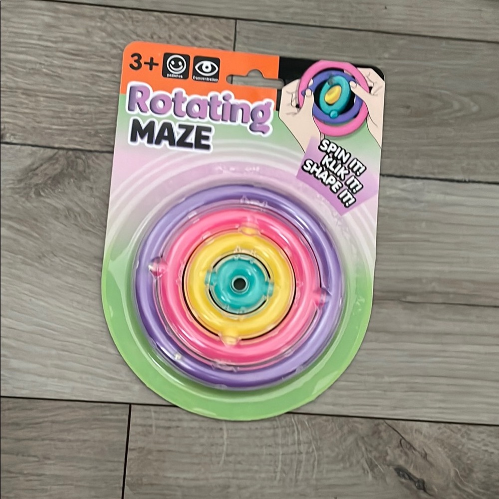 Rotating Maze Toy - Multicolor